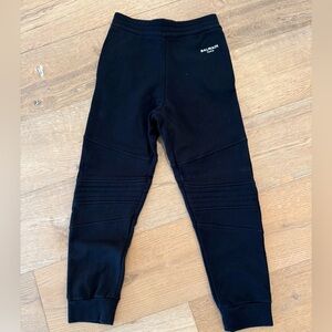 Boys black Balmain sweatpants size 10